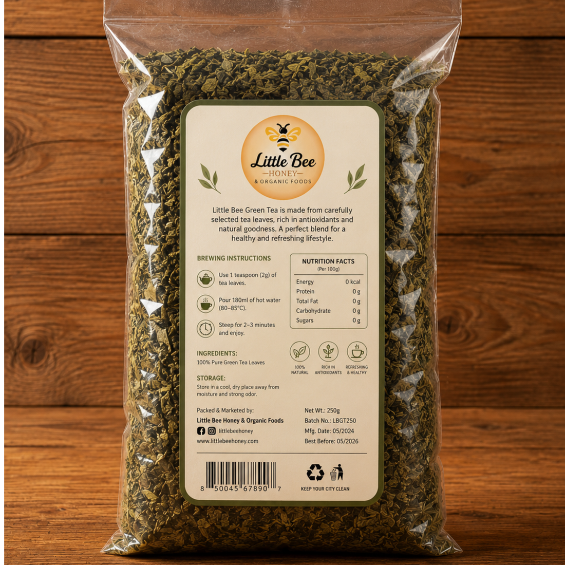 Authentic Vietnamese Green Tea (Qahwa)